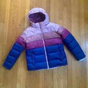 LL Bean Girls Downtek Winter Jacket